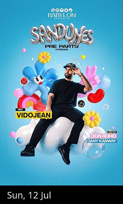 Vidojean at Babylon for Sandunes Pre Party
