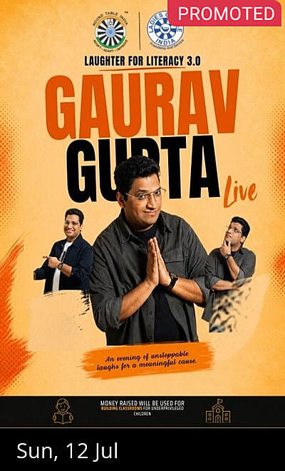 GAURAV GUPTA LIVE (laughter for literacy 3.0)