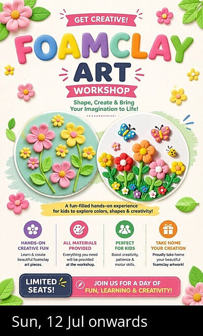 Foamclay Art Workshop