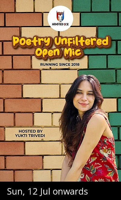 Poetry Unfiltered open mic and Live Discussion