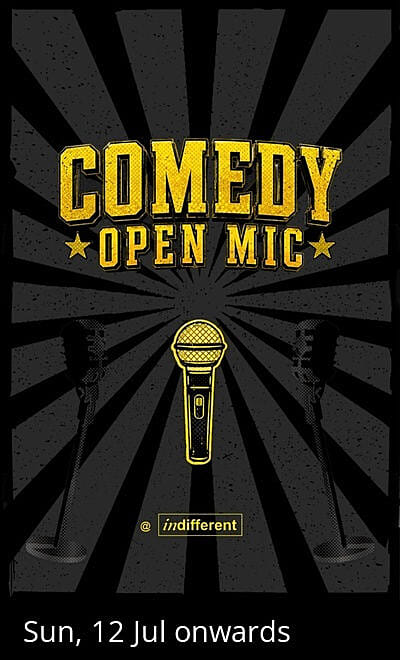 indifferent Comedy Open Mic