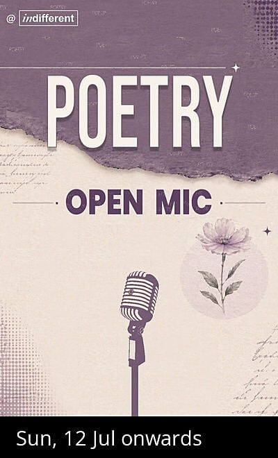 indifferent Poetry Open Mic