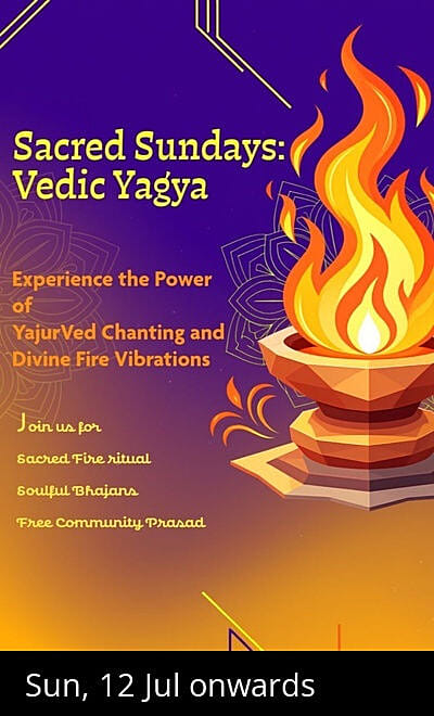 Sacred Sunday: Vedic Yagya