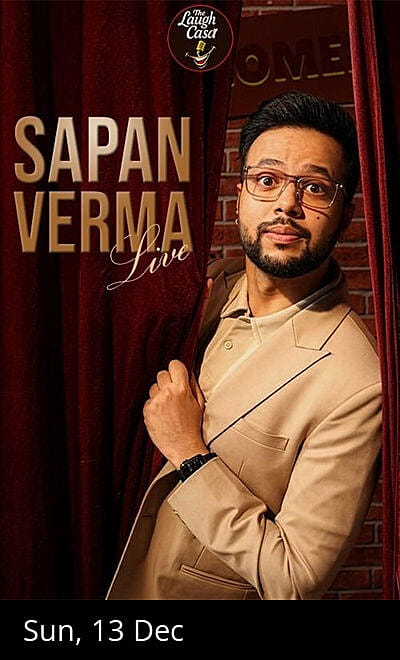 Sapan Verma LIVE