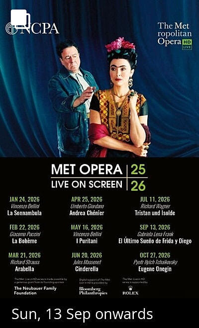 The Met Live In Hd 2025 - 26 Season