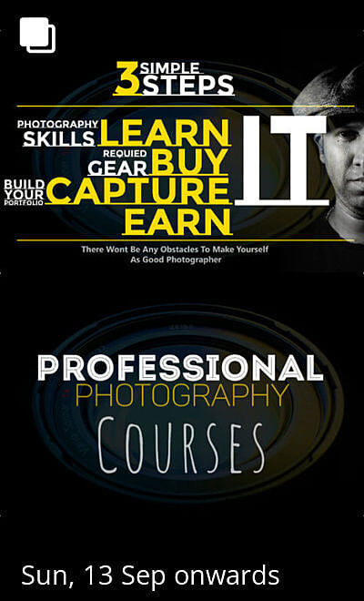 Professional Photography Courses by Photofountain