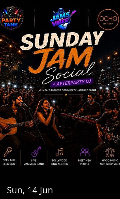 Sunday Jam social & afterparty 