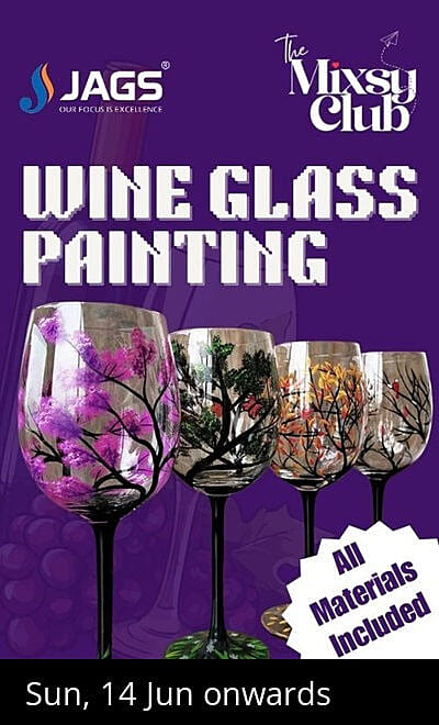 Wine Glass Painting - The Mixsy Club