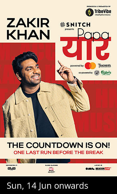 Papa Yaar by Zakir Khan - Mumbai