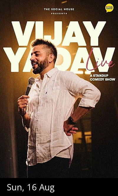 Vijay Yadav Live: A Stand-up Comedy Solo Show