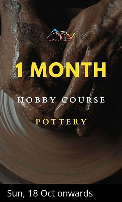 1 Month Pottery 
