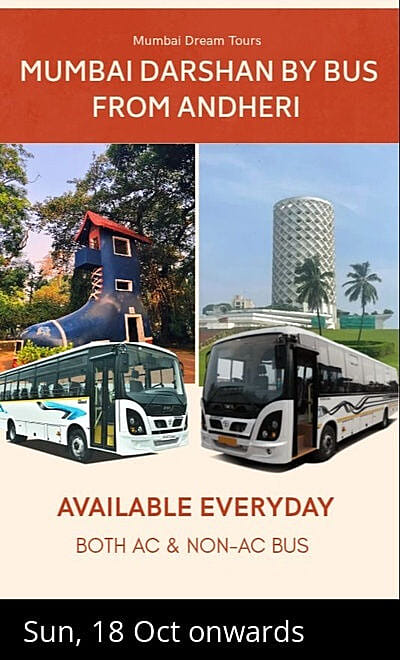 Mumbai Darshan by Bus from Andheri