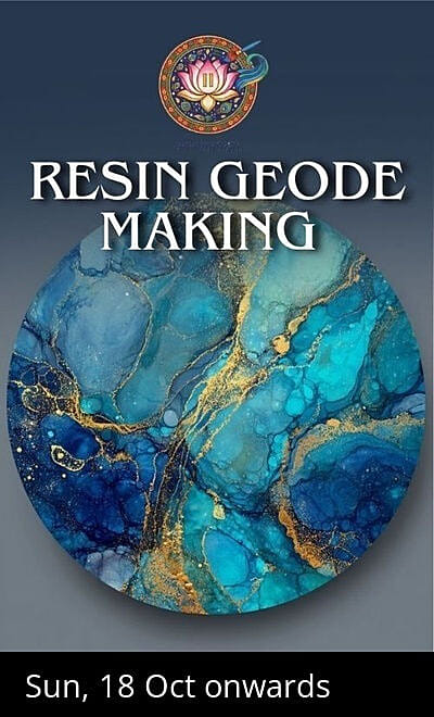 Resin Geode Making Workshop