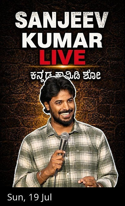 Sanjeevkumar Live - Kannada stand up comedy show
