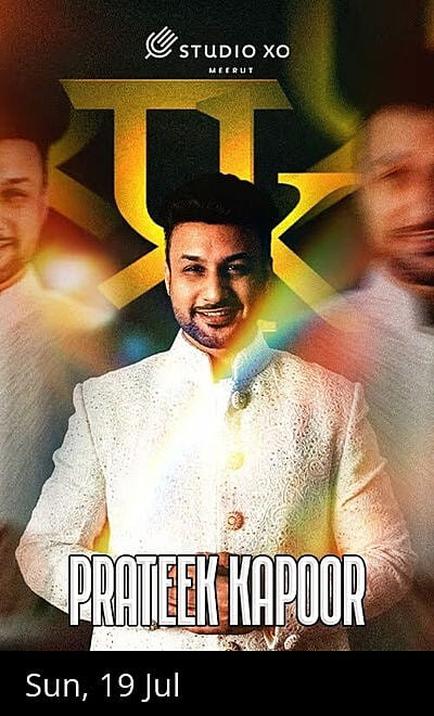 Studio XO Presents Prateek Kapoor LIVE