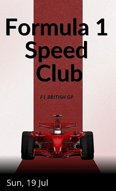 F1 Sunday Speed Club at goSTOPS