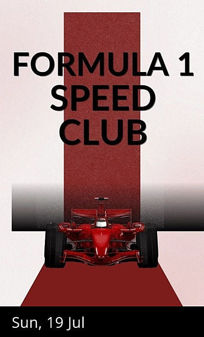 F1 Sunday Speed Club Belgian GP at goSTOPS