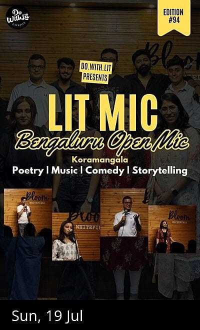 LIT MIC Bengaluru Open Mic - Koramangala - 94