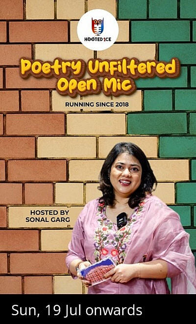 Poetry Unfiltered open mic and Live Discussion