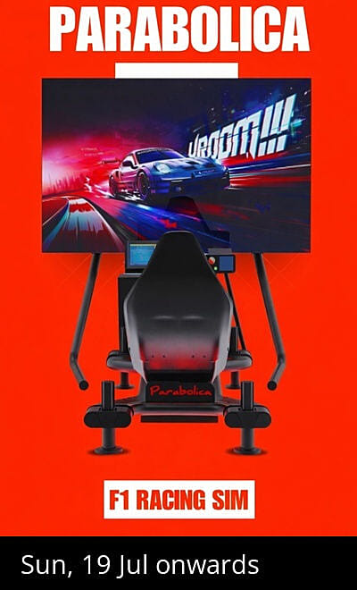 F1 Racing Simulator Experience at Parabolica.