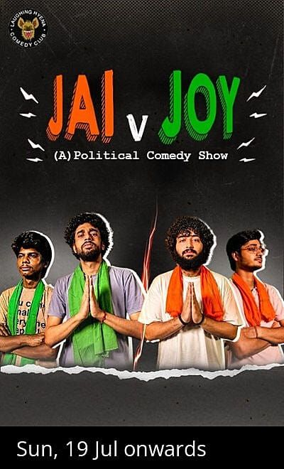 Jai v Joy - Apolitical Standup Comedy Show