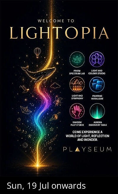 Lightopia at Playseum