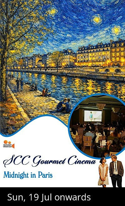 SCC Gourmet Cinema - Midnight in Paris