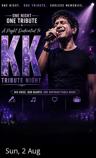KK Forever One Night One Tribute Bangalores Jaming