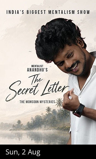 The Secret Letter Ft. Mentalist Anandhu