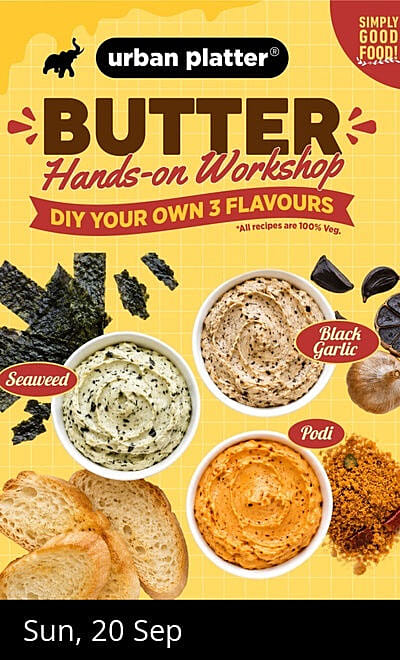 Butter Workshop: DIY your own + 3 Flavours