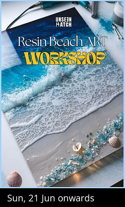 Resin Beach Art