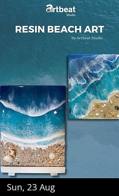 Resin Beach Art