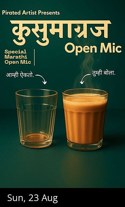 Kusumagraj - Marathi Open Mic