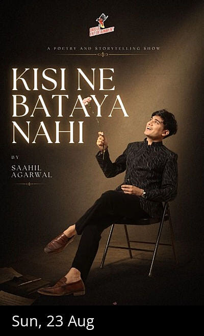 KISI NE BATAYA NAHI BY SAAHIL AGARWAL