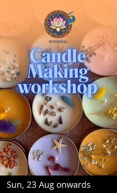 Candle Making Workshop - Kalaantara