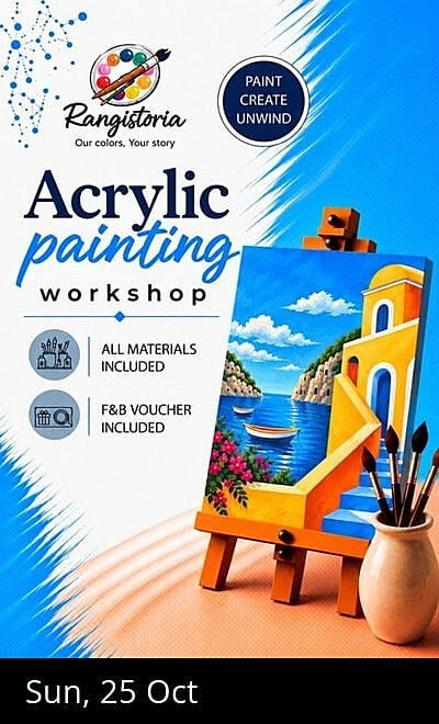 Mediterranean Village - Acrylic Painting Workshop
