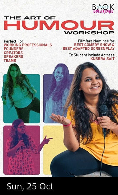The Art Of Humour Workshop by Devanshi Shah