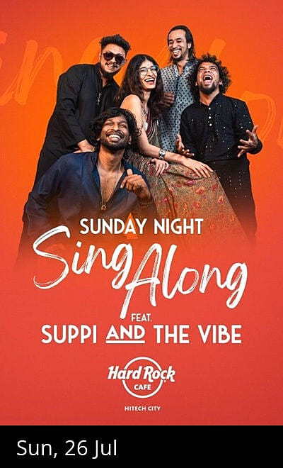 Sunday Night Sing along with Suppi and the Vibe