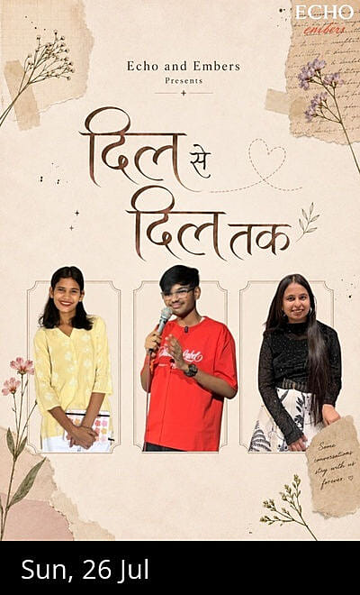 Dil Se Dil Tak : A Poetry and Storytelling show