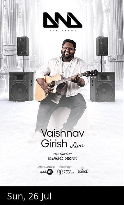 DND Ft. Vaishnav Girish Live