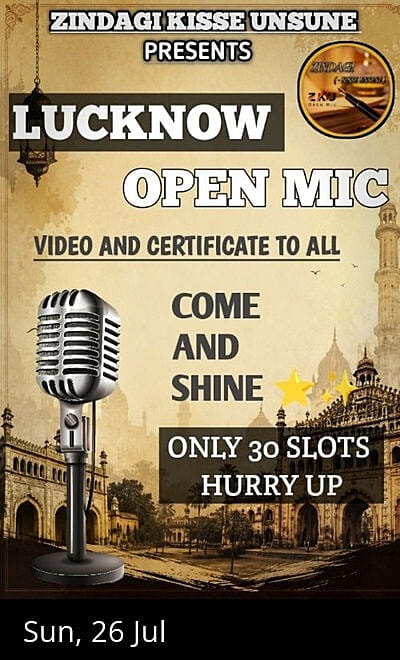 LUCKNOW OPEN MIC