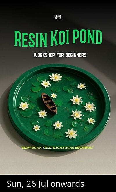 Resin Pond Art Workshop