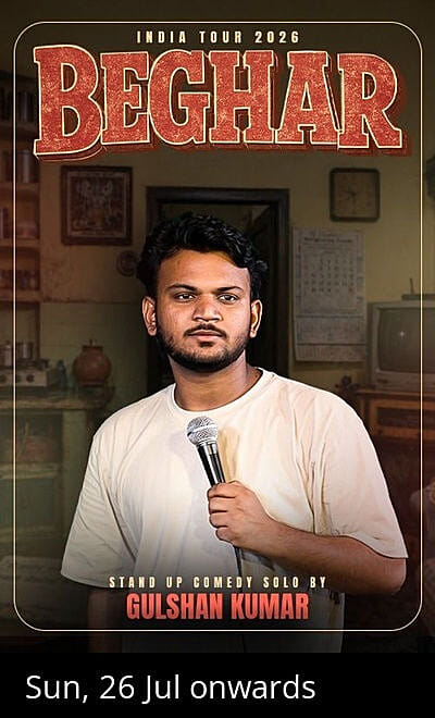 Beghar : A Stand up comedy show by Gulshan Kumar