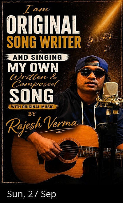 Original songs night by rajesh verma