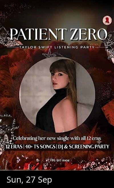 Taylor Swift Patient Zero Listening Party