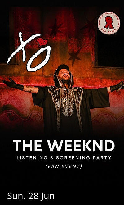 The Weeknd Fan Event