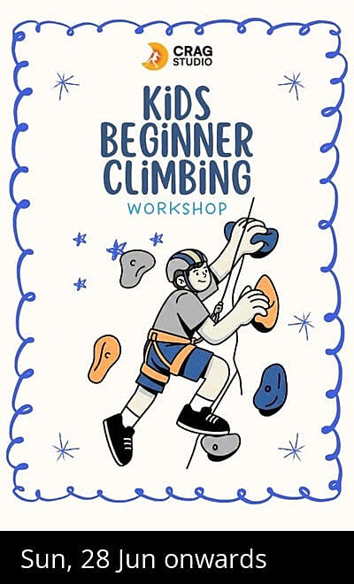 Kids Beginner Climbing Workshop
