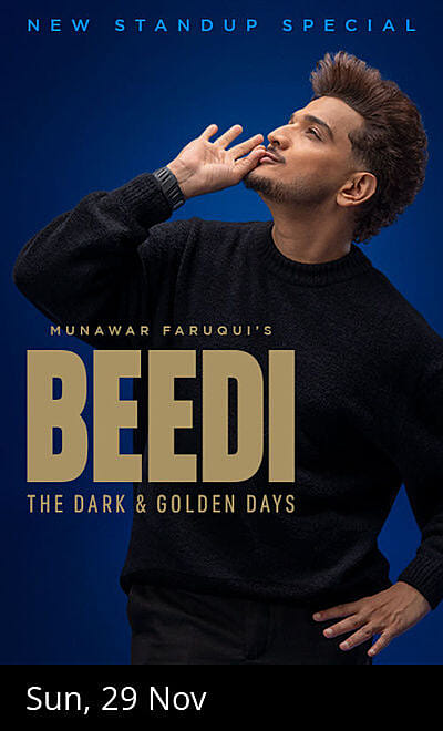 BEEDI Ft. Munawar Faruqui