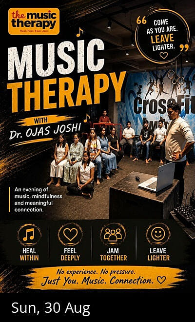 MUSIC THERAPY WITH OJAS JOSHI