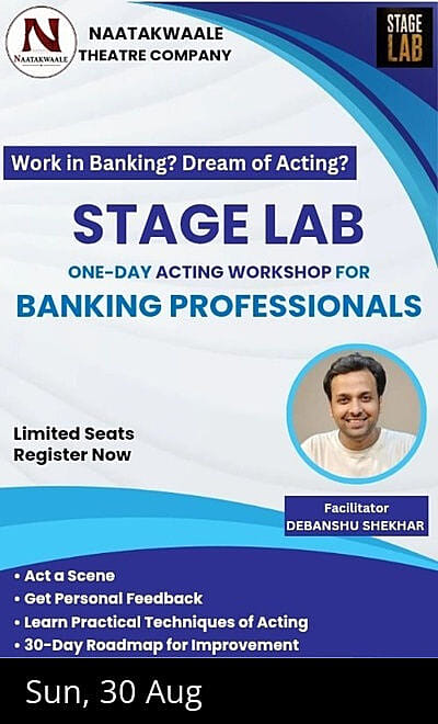 STAGE LAB:Acting Workshop for Banking Professional